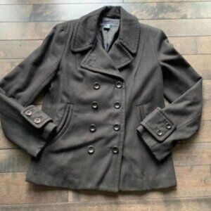 French Connection Double Breasted Pea Coat